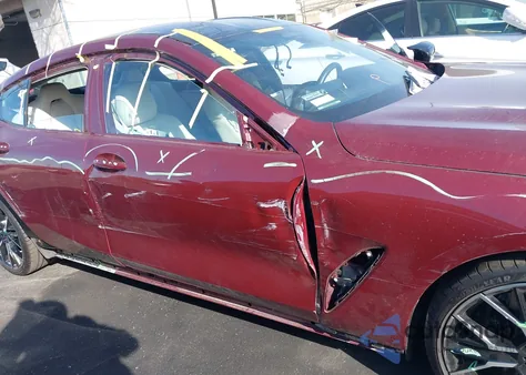 2023 BMW M850I Gtan Coupe xDrive из США, поврежденный, VIN WBAGV8C08PCL00997